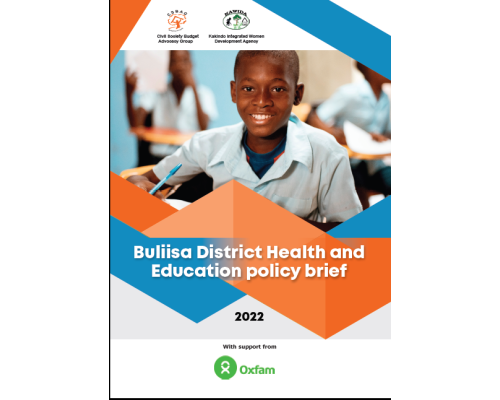 Buliisa District Health and Education policy brief 2022