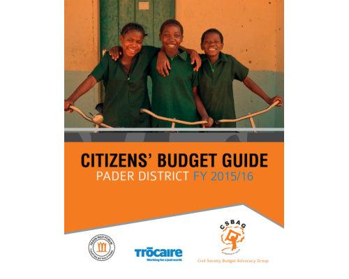 Pader District Citizens’ Budget Guide FY2015-16