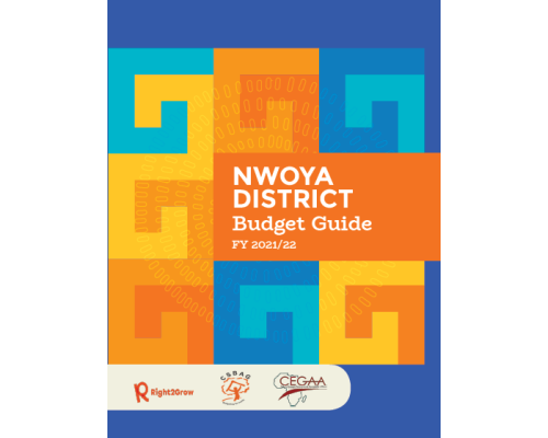 Nwoya District Budget Guide FY2021/22