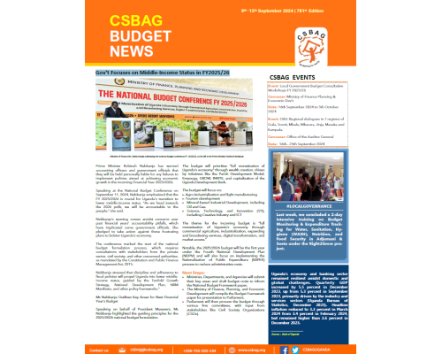Gov’t Focuses on Middle-Income Status in FY2025/26