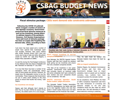 Fiscal Stimulus Package: Csos Want Demand Side Constraints Addressed
