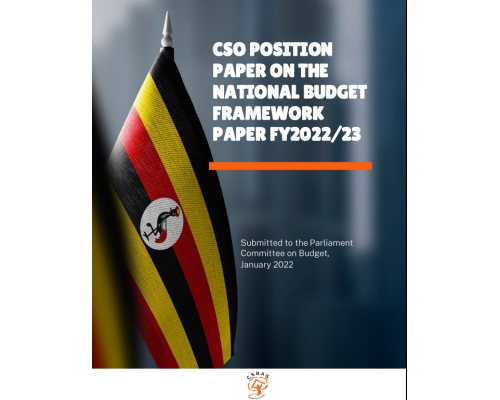 CSO position paper on National Budget Framework Paper FY2022-23