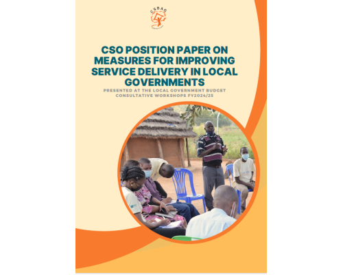 CSO POSITION PAPER ON MEASURES FOR IMPROVING SERVICE DELIVERY IN LOCAL GOVERNMENTS