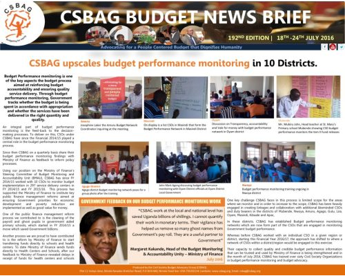 thumbnail of CSBAG BUDGET NEWS.192