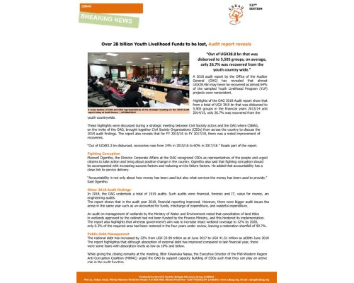 thumbnail of CSBAG NEWS UPDATE 527(1)