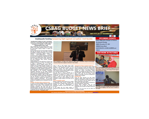 Inadequate funding hampering fight against corruption- Civil Society