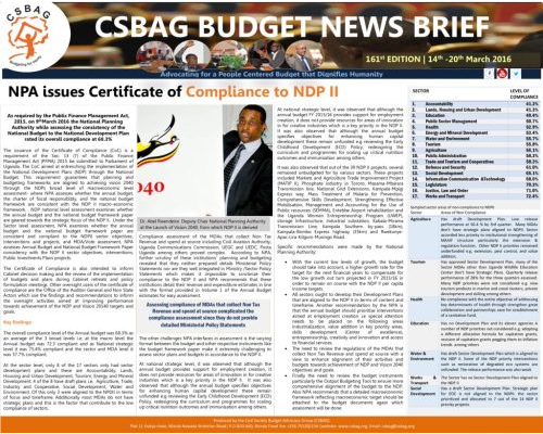 thumbnail of CSBAG BUDGET NEWS.161-20th March 2020