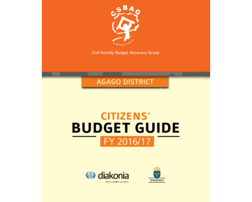 Agago District Citizens Budget Guide FY2016/17