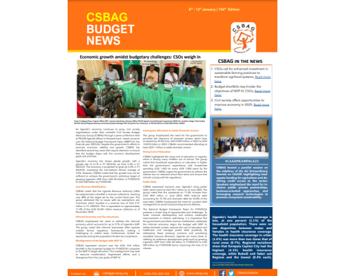 Economic growth amidst budgetary challenges: CSOs weigh in