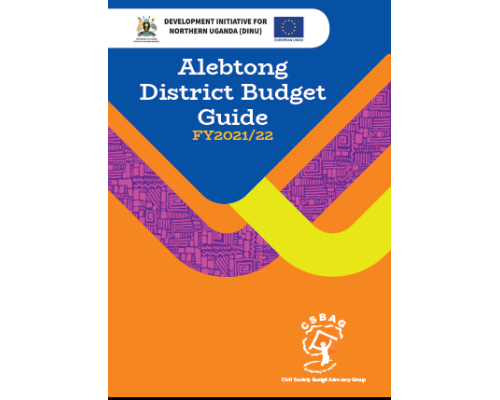 Alebtong District Budget Guide FY2021/22