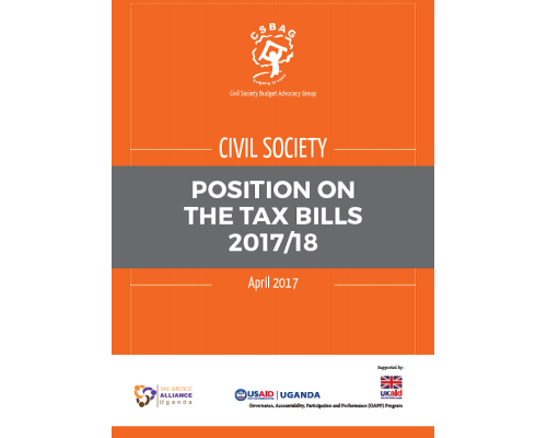 Civil Society Position On Tax Bills FY 2017/18