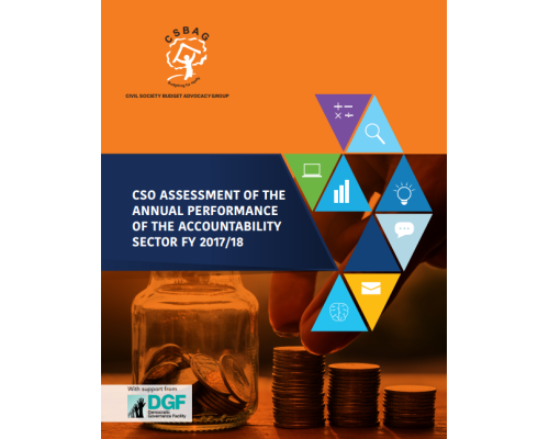 CSO Assessment Of The Annual Performance Of The Accountability Sector FY 2017/18