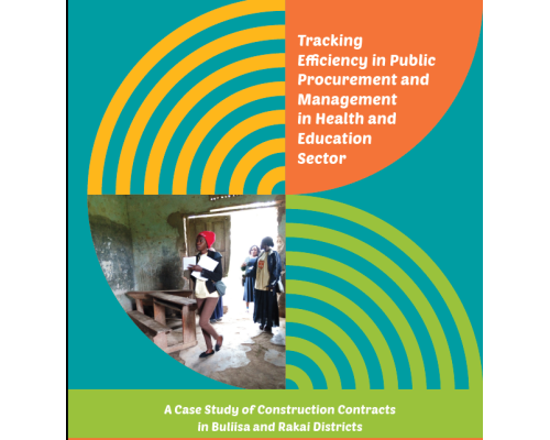 Tracking Efficiency in Public Procurement and Management in Health and Education Sector