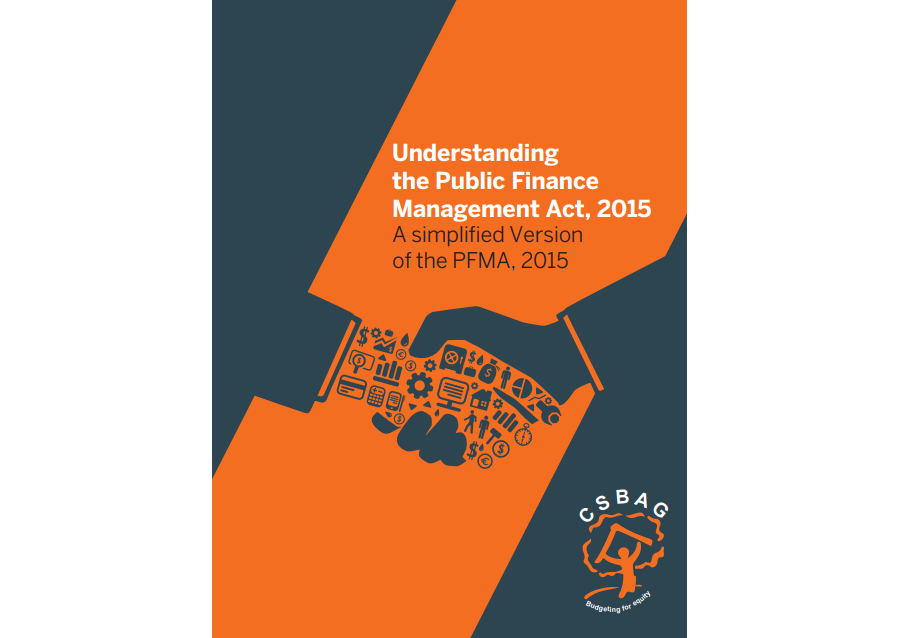 Understanding The Public Finance Management Act, 2015 A Simplified Version Of The PFMA, 2015