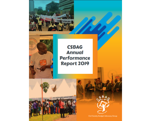 CSBAG Annual Performance Report 2019
