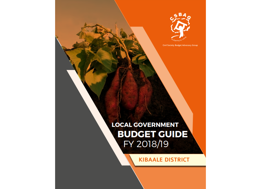 Kibaale District Local Government Budget Guide FY2018/19