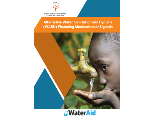 Alternative Water, Sanitation And Hygiene (WASH) Financing Mechanisms In Ugandar