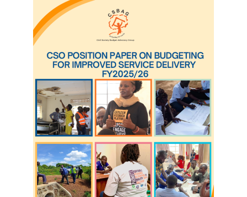 CSO POSITION PAPER ON BUDGETINGFOR IMPROVED SERVICE DELIVERY FY2025/26