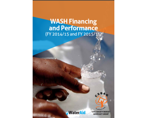WASH Financing And Performance (FY 2014/15 & FY 2015/16)