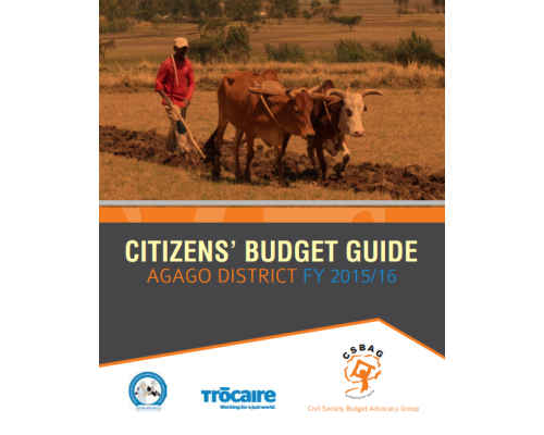 Agago District Citizens’ Budget Guide FY2015-16