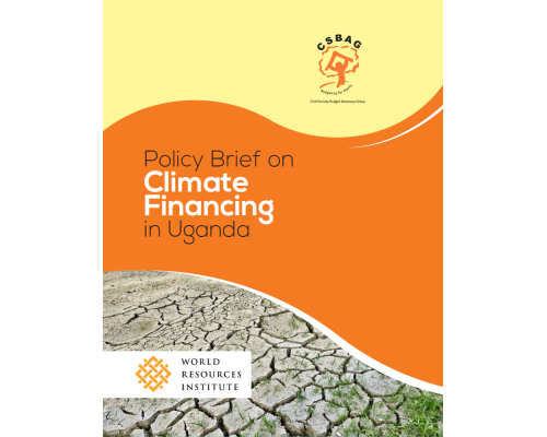 Policy Brief on Climate Financing in Uganda