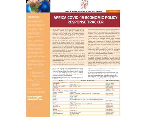 Economic Policy Response Tracker Vol. 3