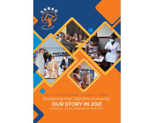 CSBAG Annual Performance report 2021