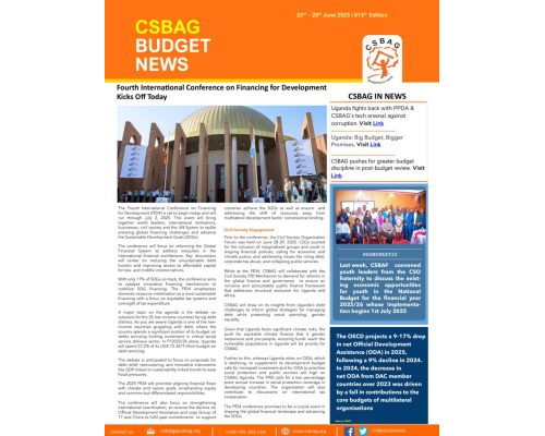 thumbnail of CSBAG BUDGET NEWS. 815 Edition (1)