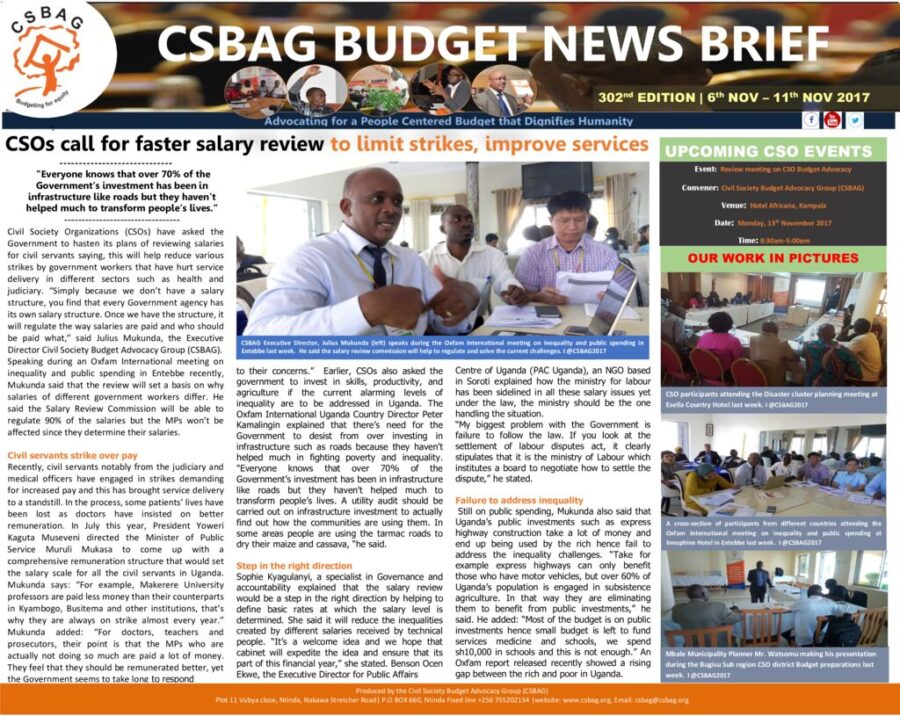 CSOs call for faster salary review to limit strikes, improve services