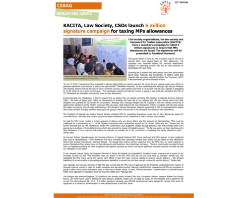 thumbnail of KACITA, Law Society, CSOs launch 5 million signature campaign for taxing MPs allowances-21-april 2016