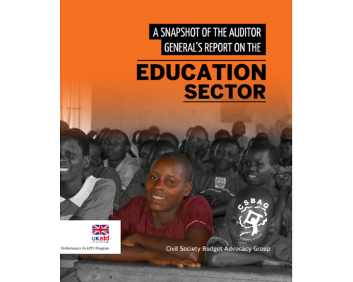 A Snapshot Of The Auditor General’s Report On The Education Sector FY 2013/14