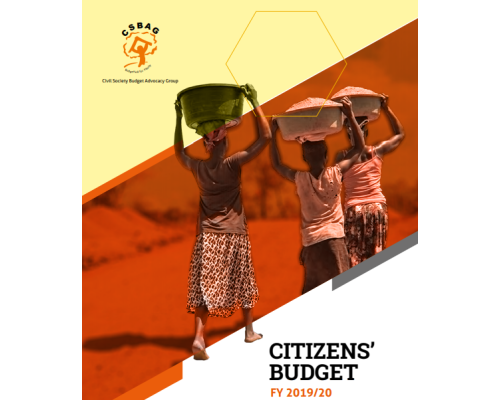 Citizens Alternative Budget FY 2019/20-A Civil Society Position Paper On The National Budget