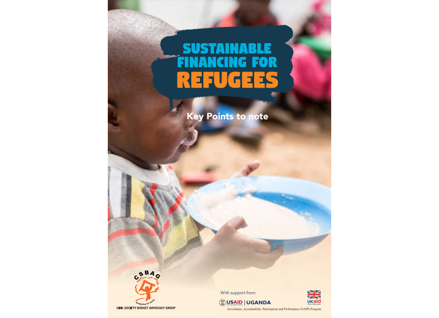 Issue Brief: Key Points To Note In Sustainable Financing For Refugees In Uganda
