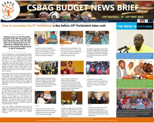 thumbnail of CSBAG BUDGET NEWS.178
