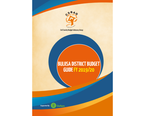 Buliisa District Budget Guide FY 2019/20 On Health And Education Sectors