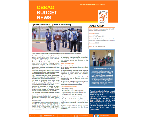 Uganda’s Economic Update: A Mixed Bag
