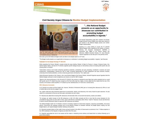 thumbnail of CSBAG NEWS UPDATE 530