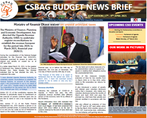 Ministry of finance Okays waiver on unpaid principal taxes