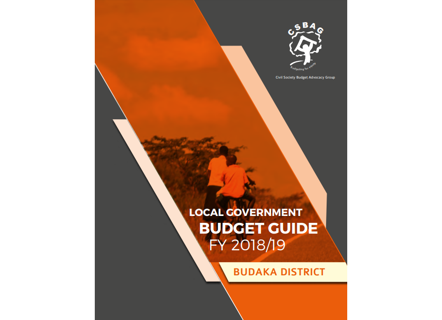 Budaka District Local Government Budget Guide FY2018/19