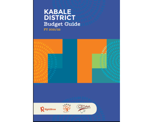 Kabale District Budget Guide FY 2021/22