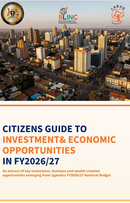 CITIZENS GUIDE TO INVESTMENT& ECONOMIC OPPORTUNITIES  IN FY2026/27 Image