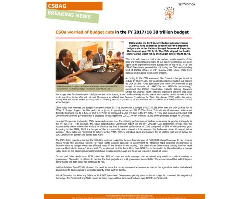 thumbnail of CSOs worried of budget cuts