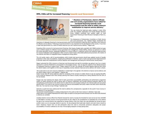 thumbnail of CSBAG NEWS UPDATE 248th Edition