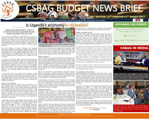 thumbnail of CSBAG BUDGET NEWS 245TH EDITION