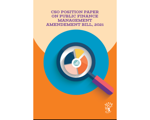 CSO Position Paper on the Public Finance Management Amendment Bill, 2021