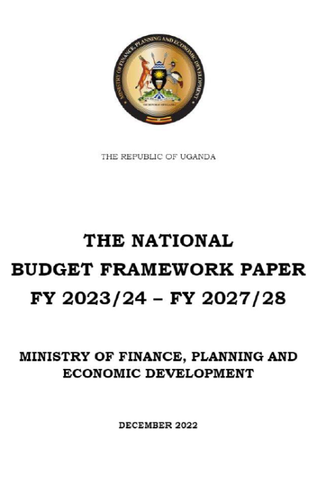 The National Budget Framework Paper FY 2023-24-FY 2027-2028 Image