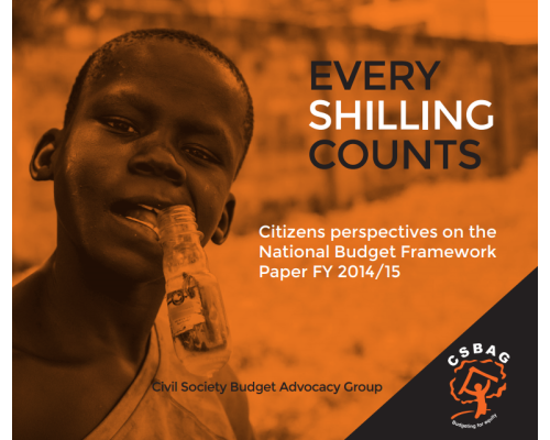 Every Shilling Counts Vol 1: Citizens Perspectives On The National Budget Framework Paper FY 2014-15