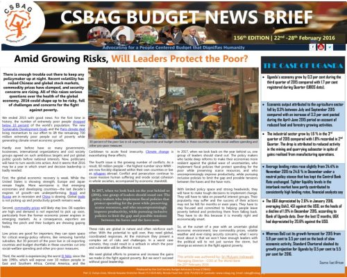thumbnail of CSBAG BUDGET NEWS.156-29-feb-2016
